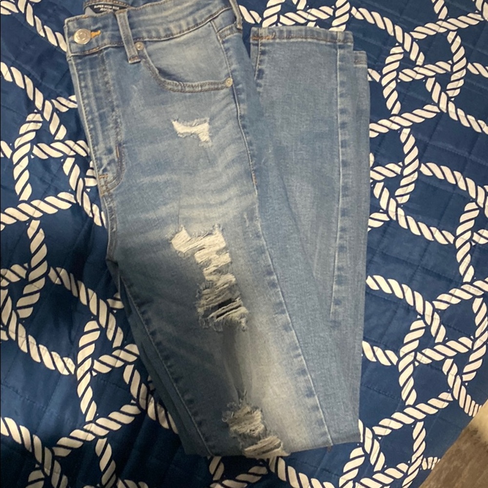 Aeropostale super high rise jeggings